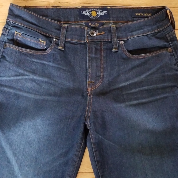 Lucky Brand Sofia Boot Cut size 8 /29. - Picture 3 of 7